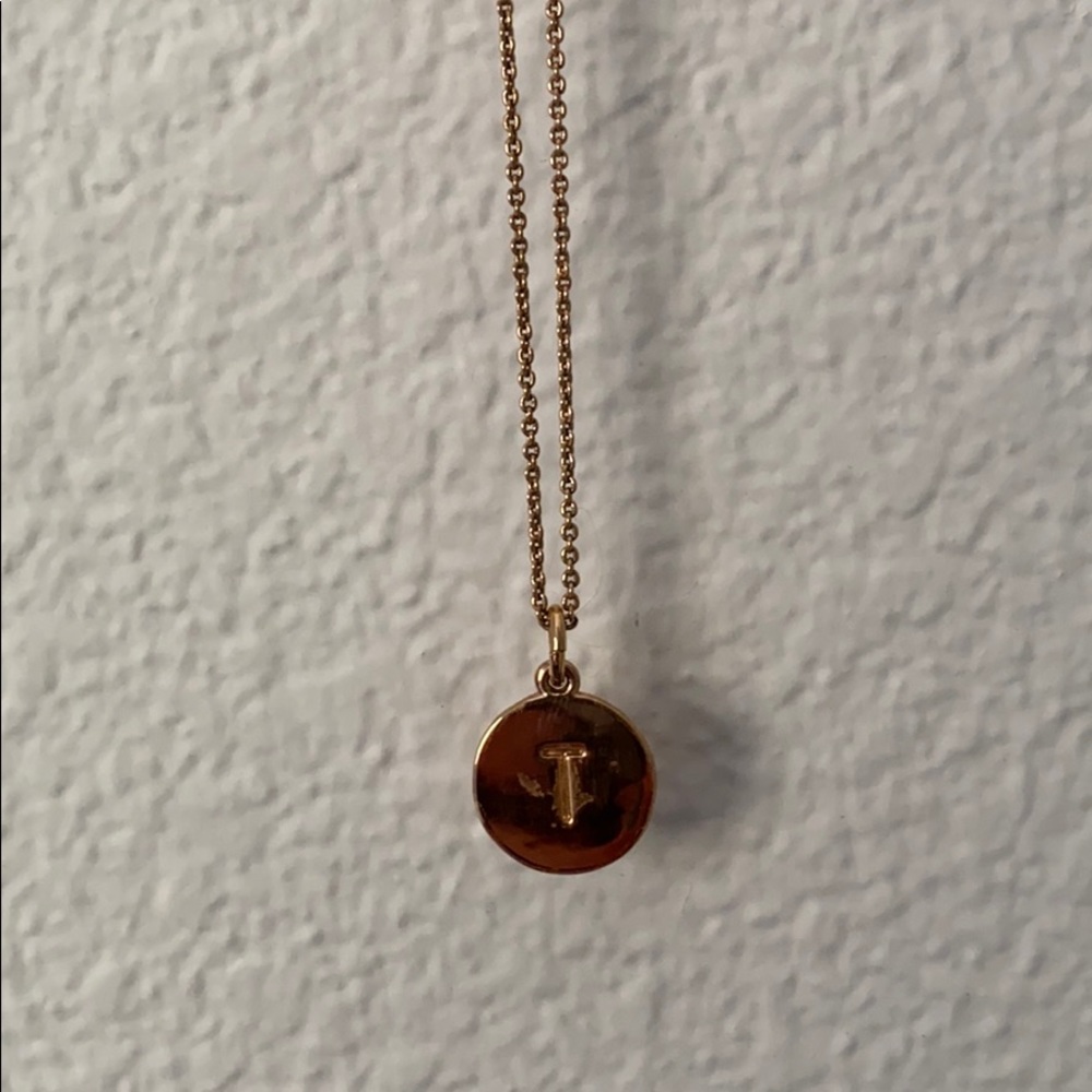 Kate Spade ‘T’ necklace